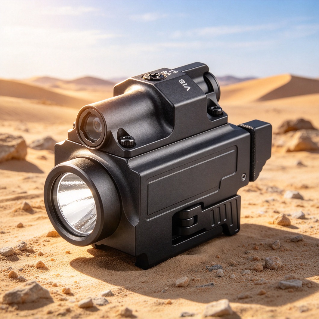 Outdoor Lighting Black - Lanterna Tática LED 800LM Recarregável com