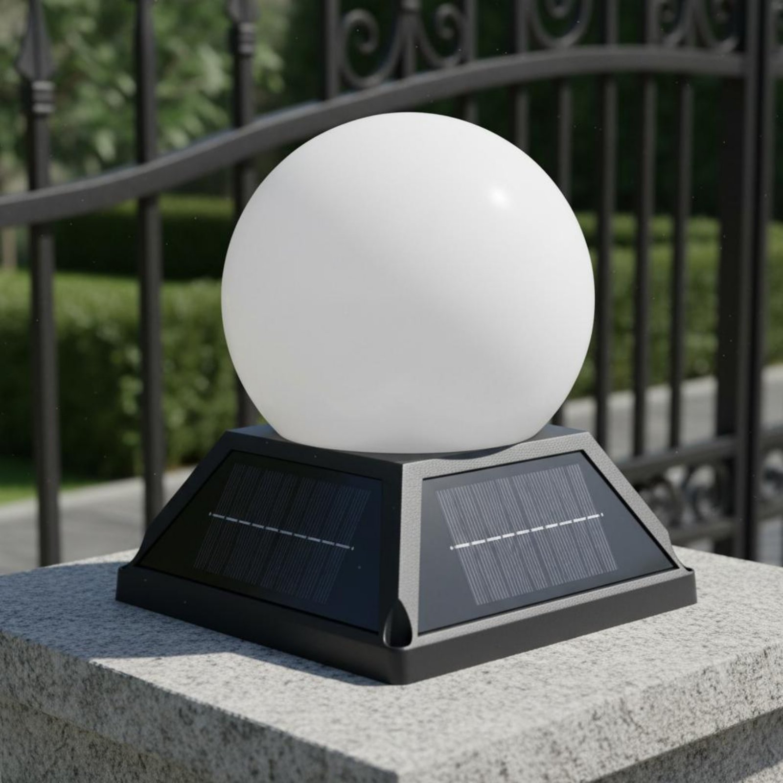 Luz Solar para Poste com Contr - Outdoor Lighting Wireless avaliação e preço