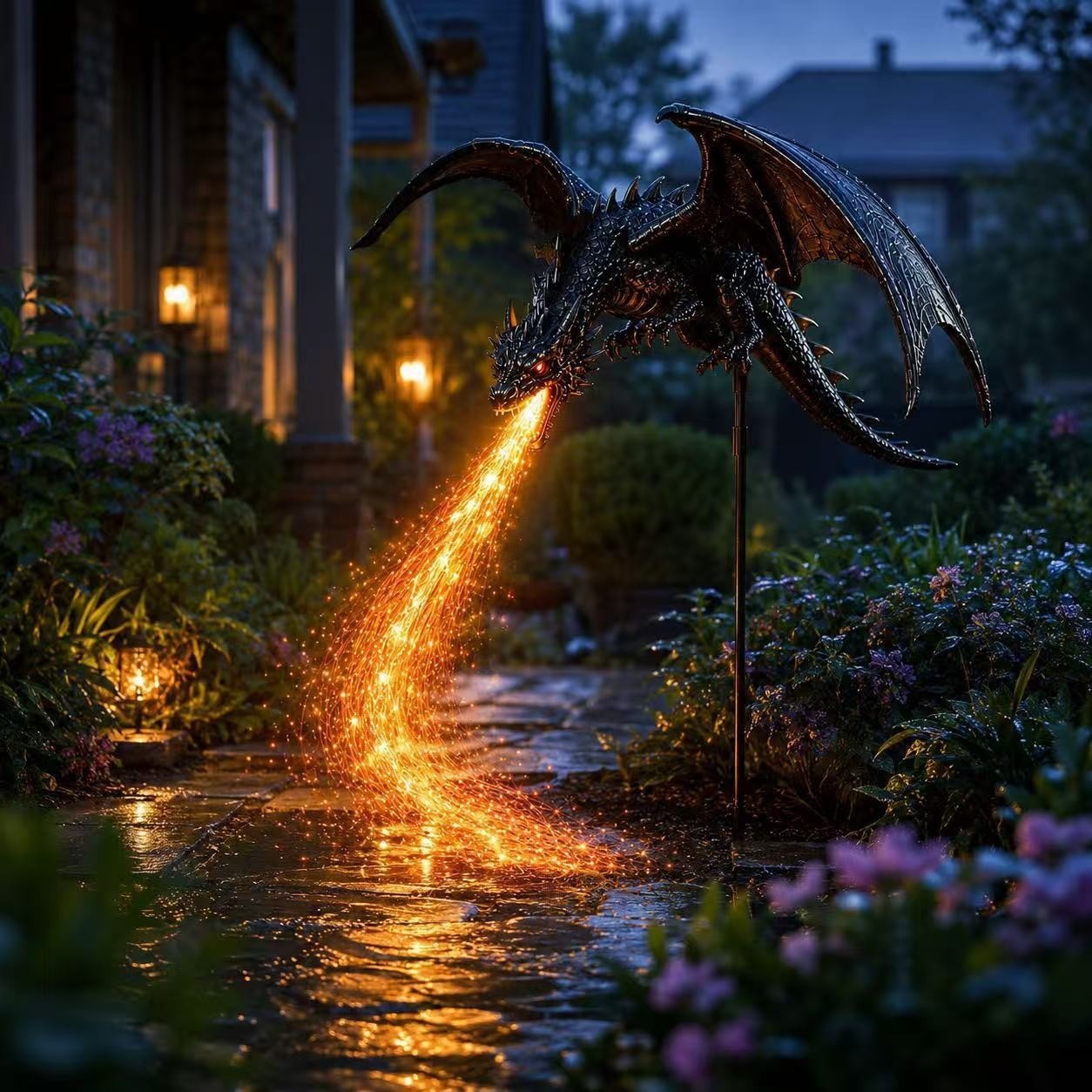 Luz de Jardim Solar Dragão de  - Outdoor Lighting Pathway avaliação e preço